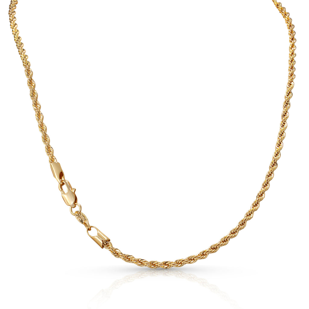 18K Gold Filled Mesh Necklace Chain | Gold Mesh Necklace (F237A)